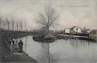 VILLENOY - Canal de l'Ourcq, l'Ecluse